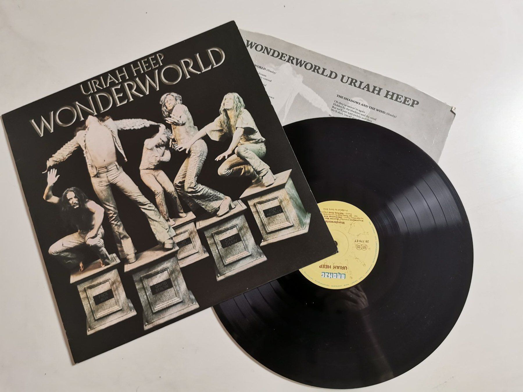 Dischi in vinile: Uriah Heep - Wonderworld – Usato da Grafenried venduto da Jukebox70