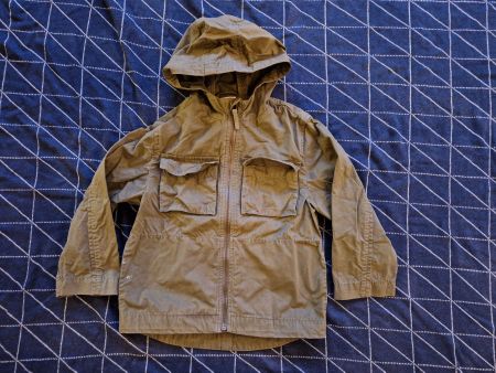 Hessnatur Jacke Baumwolle grün 110 BIO