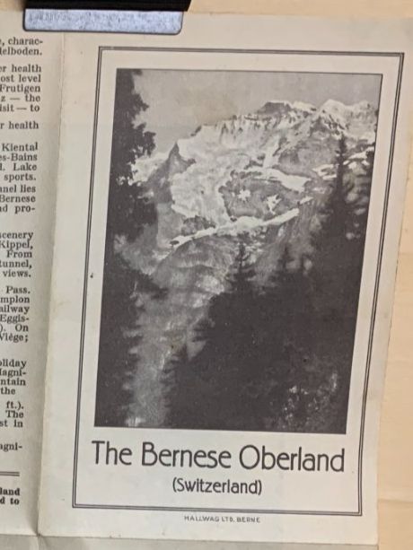 Cartes postales: "The Bernese Oberland". – D'occasion à Sorengo par 74in