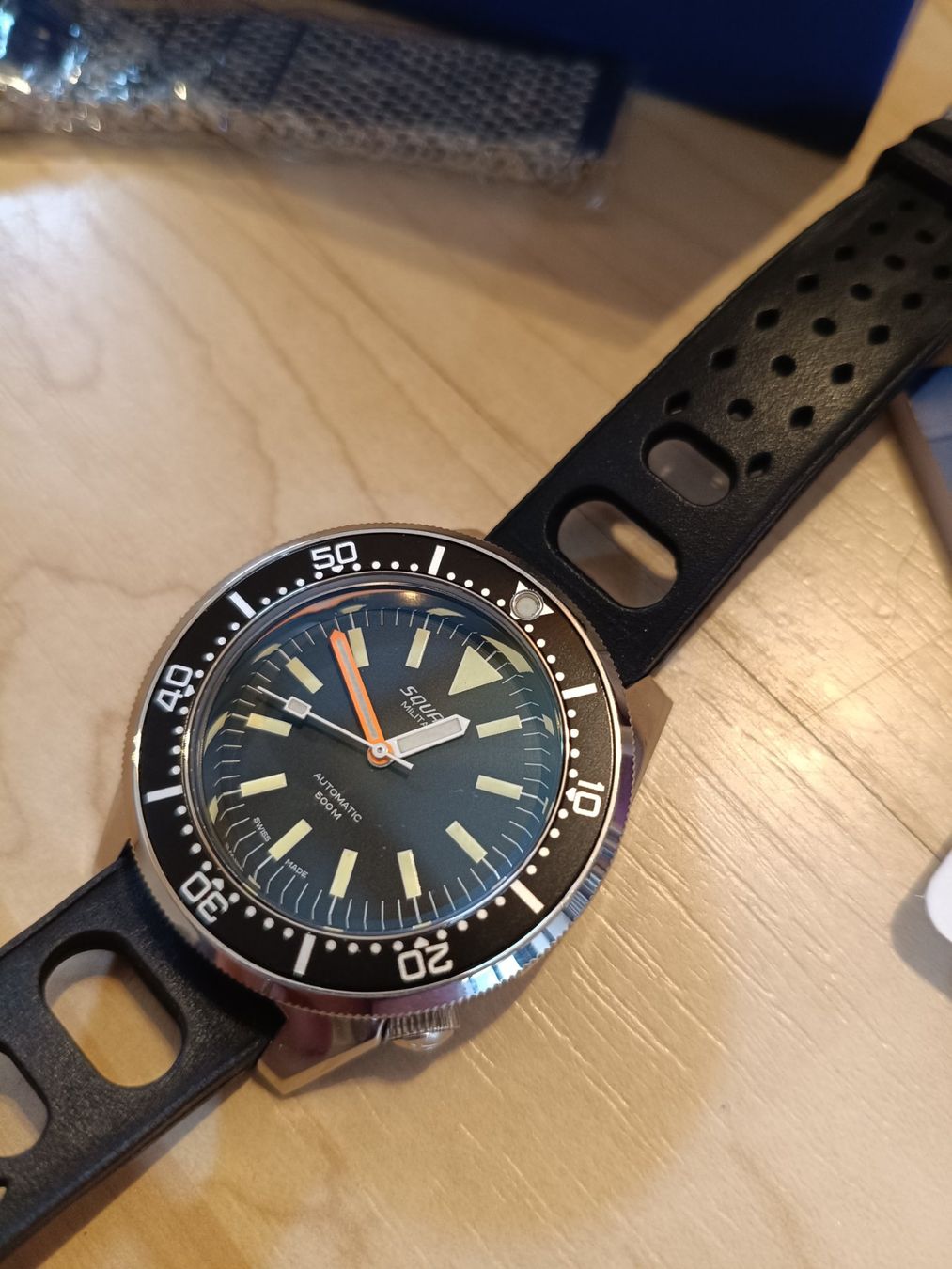 Squale Uhren: Squale 1521 Militaire - rubber + brand new mesh – Gebraucht aus Villaz-St-Pierre von bricem13 6