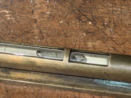 Antiker Wasserwaage aus Messing 24cm