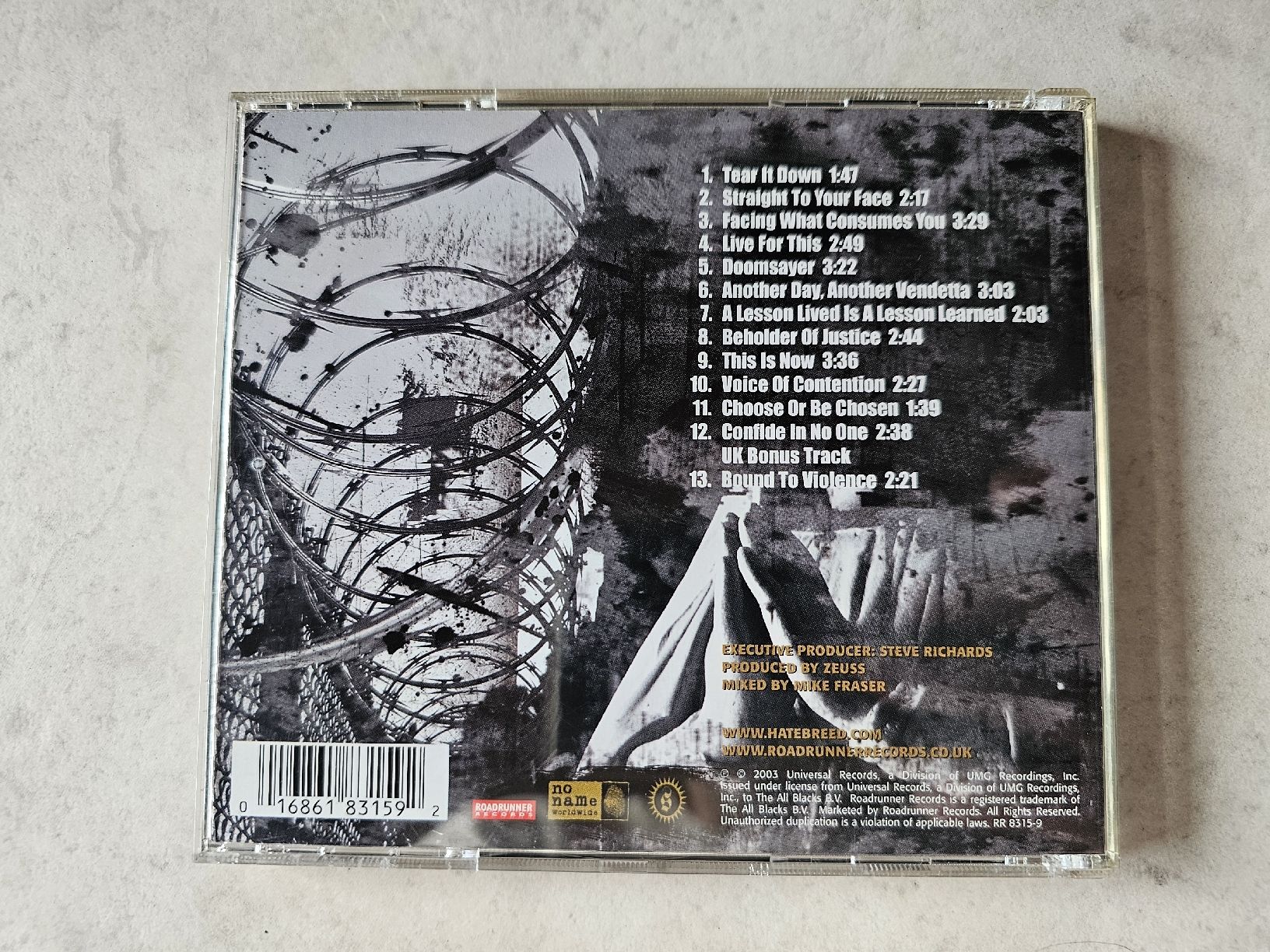 CD: Hatebreed  -  The Rise Of Brutality – Usato da Schneisingen venduto da backstore24 1