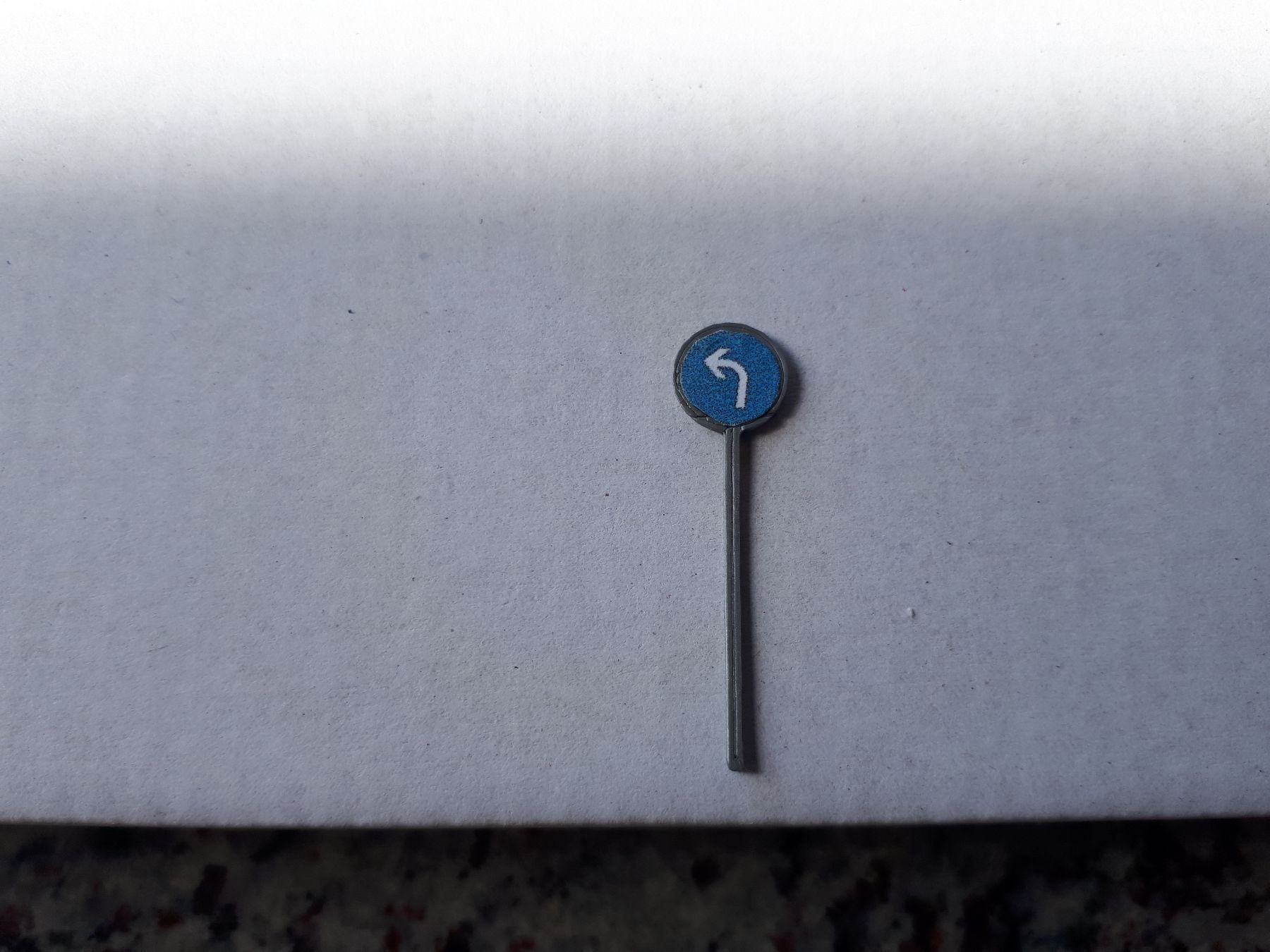 Accessori: Linksabbigen Schild H0 – Nuovo (secondo la descrizione) da Büren zum Hof venduto da tigerkatze28