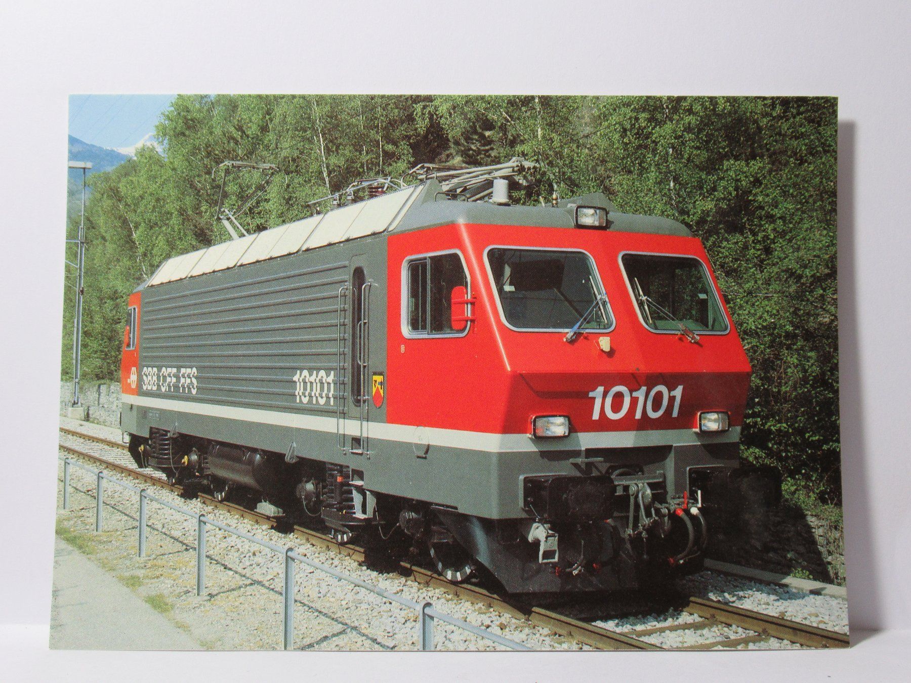 Ansichtskarten: SBB  , Lokomotive Nr. 10101 – Neu (gemäss Beschreibung) aus Grenchen von Bluemchen1900