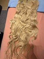 Haarteile Blond Clip-in Extensions wellig neu