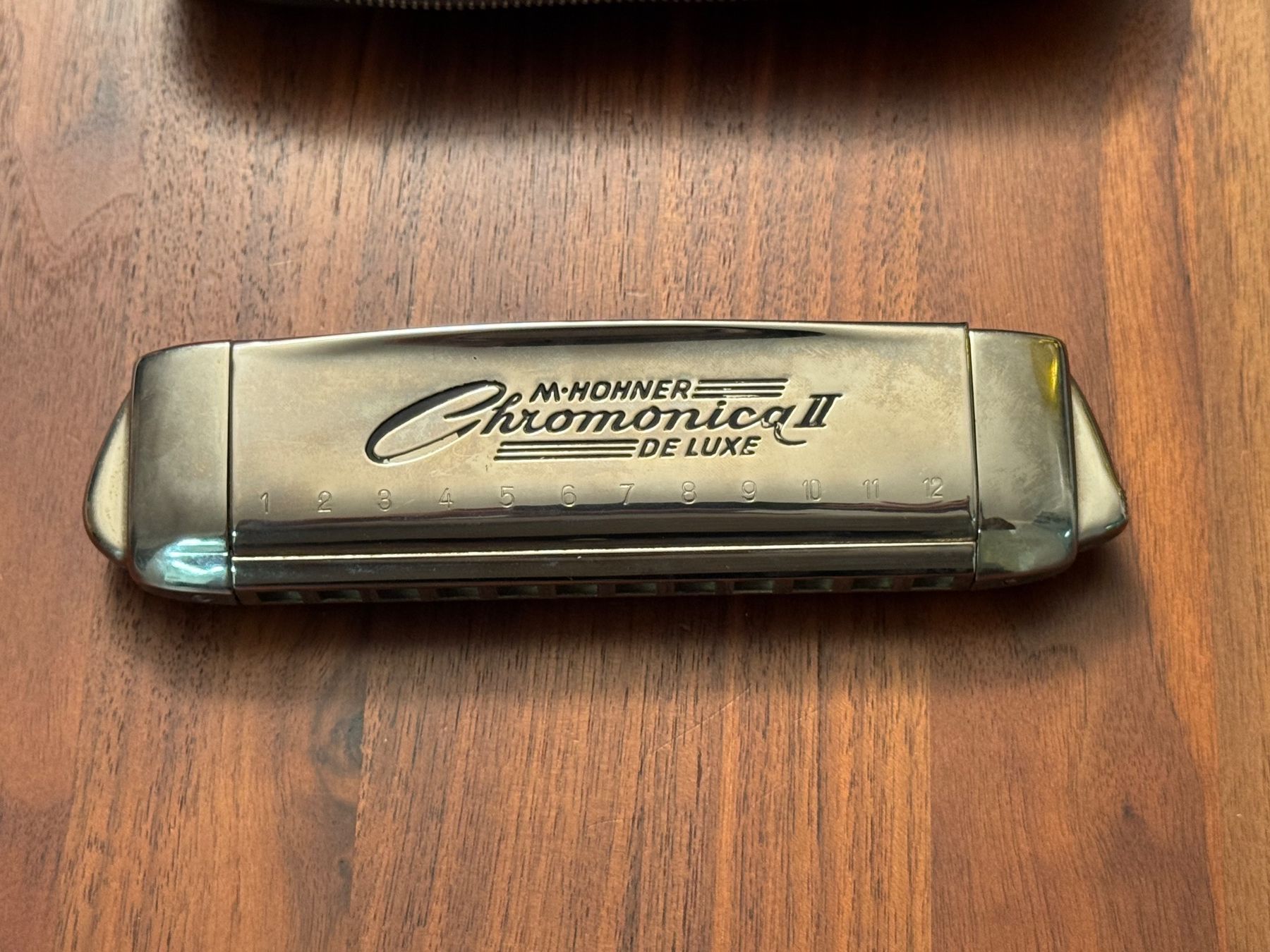 Hohner Strumenti musicali: HOHNER CHROMONICA II, De Luxe, – Usato da Kaiseraugst venduto da Drasa 2