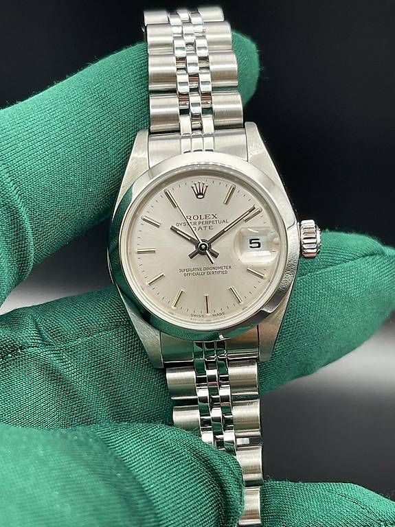 Rolex Orologi: Rolex Lady-Datejust 26 silver 71960 Full  set – Usato da Lugano venduto da luganotopwatches 5