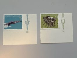 1958, Sportserie V, ZNr. FL309 / FL312, postfrisch