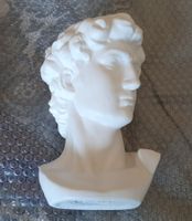 Buste Vase Sculpture David Style Antique Céramique Blanche