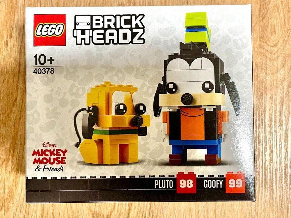 Lego Disney Brickheadz 40378, Pluto und Goofy, OVP | Kaufen auf Ricardo