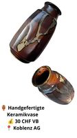 Dekorative Keramikvase im japanischen Stil.