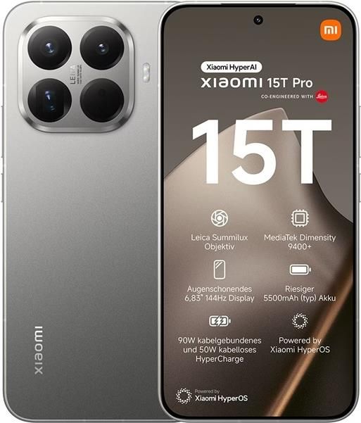 Telefoni cellulari / Smartphones: Xiaomi 15T Pro 256GB Grau – Usato da Steinhausen venduto da verkaufench