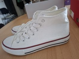 Baskets montantes blanches t.37
