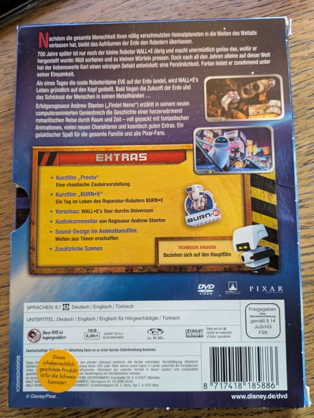 Tous les DVDs: Wall-E - Special Disney Pixar Collection (DVD) – D'occasion à Männedorf par Pacer19 1