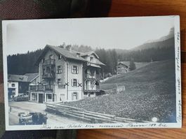 Echt Photo Karte / Lenzerheide Wohnhaus Confiserie ca. 1920