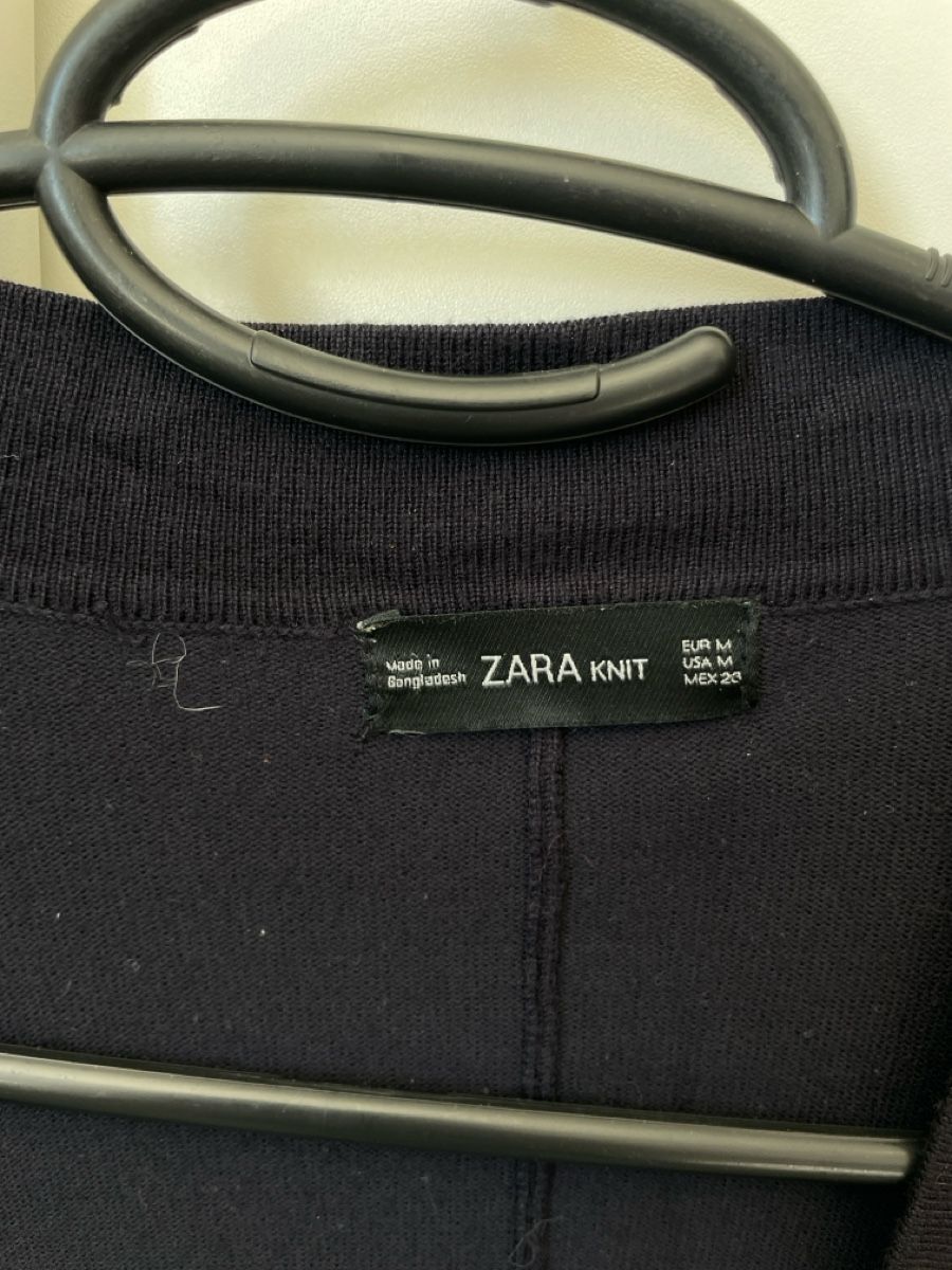 Zara Giacche: Zara Cardigan jacket noir taille M – Usato da Cressier NE venduto da leiestla 1