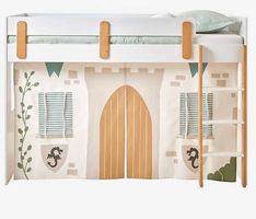 Tente de lit Chevalier pour lit mezzanine