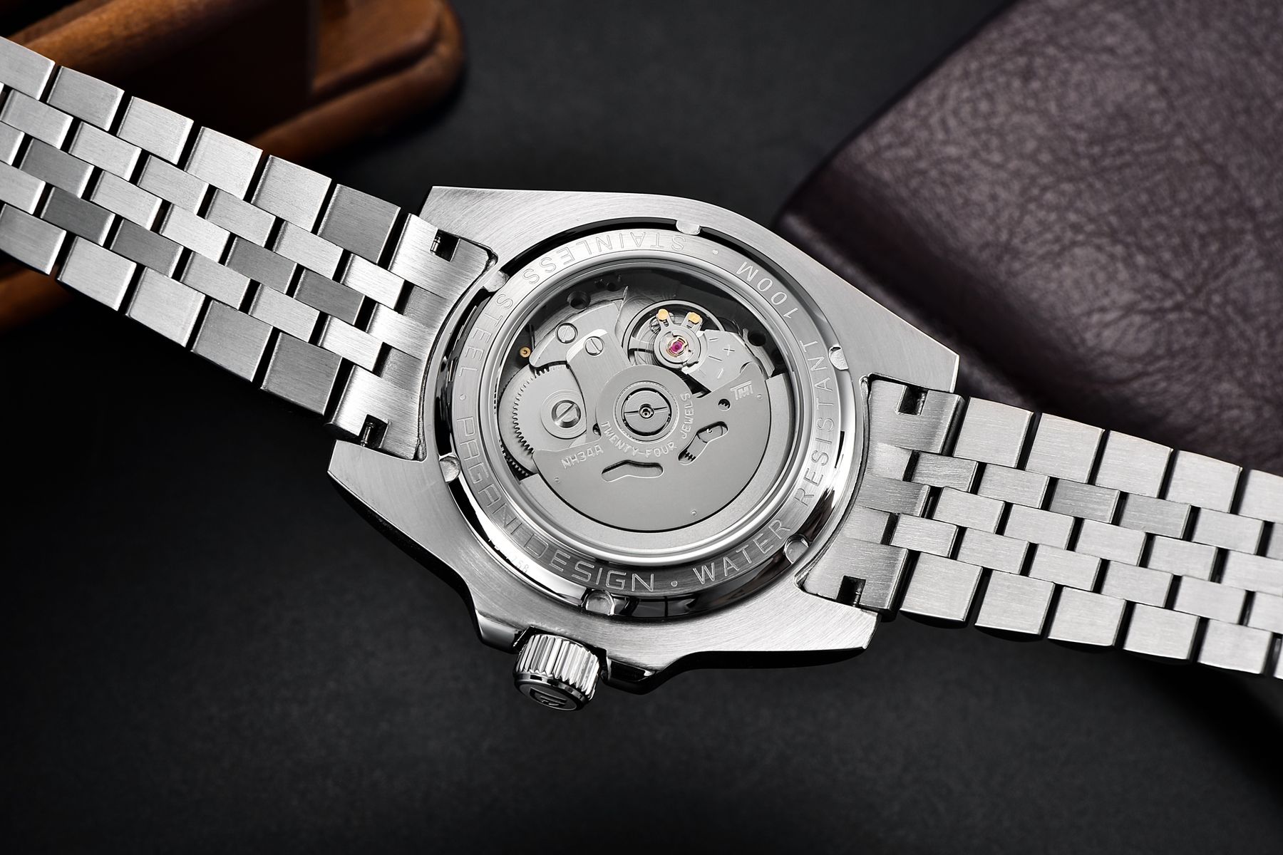 Pagani Design Orologi: Pagani Design Automatik Gmt Herrenuhr – Nuovo (secondo la descrizione) da Suhr venduto da ChronixChronometer 1