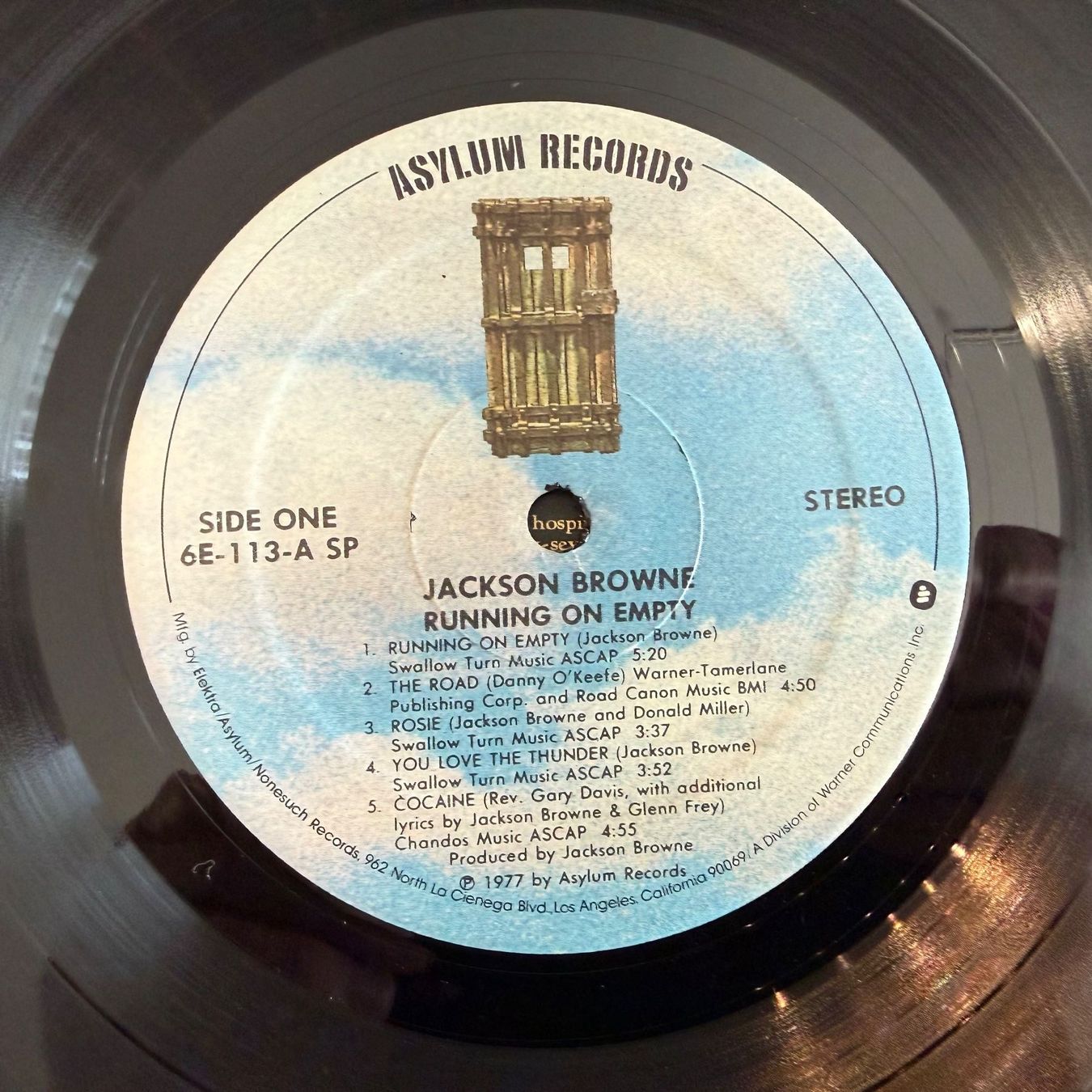 Dischi in vinile: JACKSON BROWNE - RUNNING ON EMPTY – Usato da Zürich venduto da fehlton 4