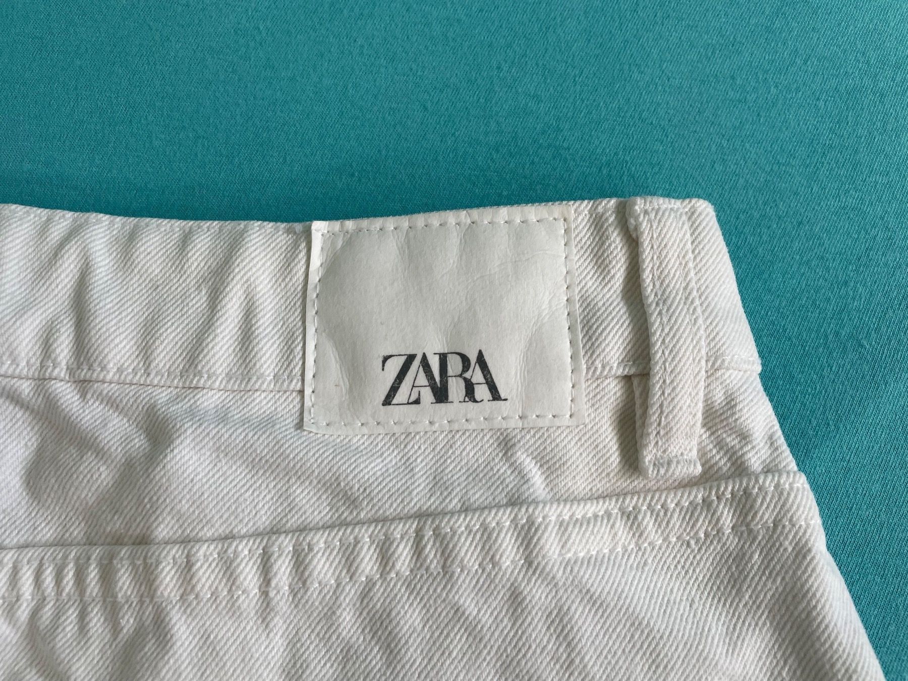 Zara Röcke: Zara Jeansrock weiss – Gebraucht aus Basel von Robyn20 3