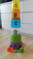 Chicco Stapelturm mit Kugelbahn 4 Bälle bunt