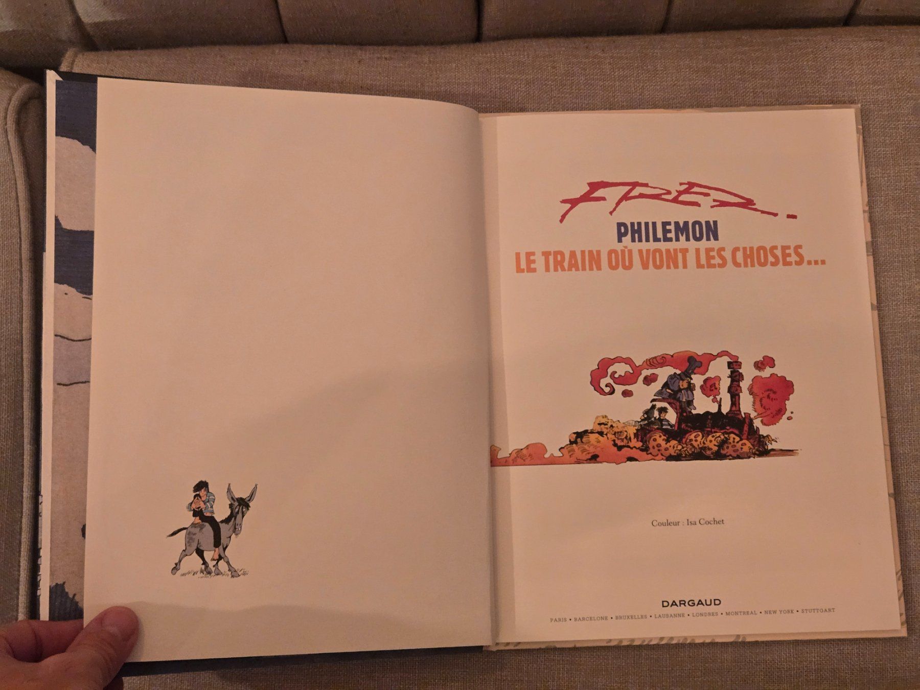 Fumetti: Le train ou vont les choses - Philémon - Fred - EO – Usato da Crémines venduto da Blakedrake 4