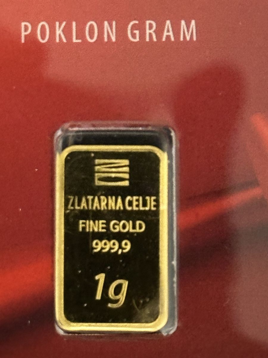 Metalli preziosi: Goldbarren 1g Slowenien – Nuovo e nell'imballaggio originale da Untersiggenthal venduto da byiggy 1