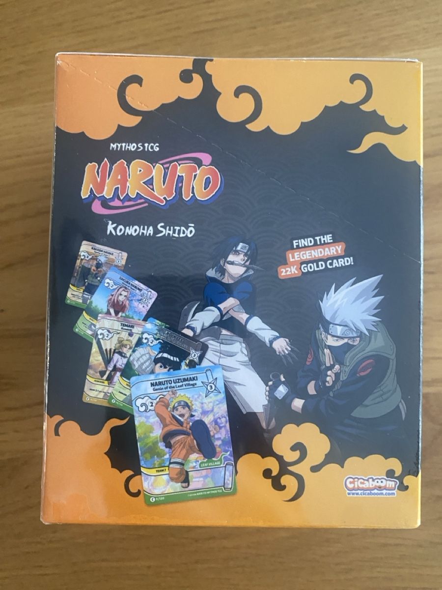 Pokémon Carte collezionabili: Naruto Mythos 1st Edition Display – Nuovo e nell'imballaggio originale da Amriswil venduto da AlpAde_ 1