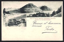 Seelisberg, Hotel, Pension Bellevue, Aus