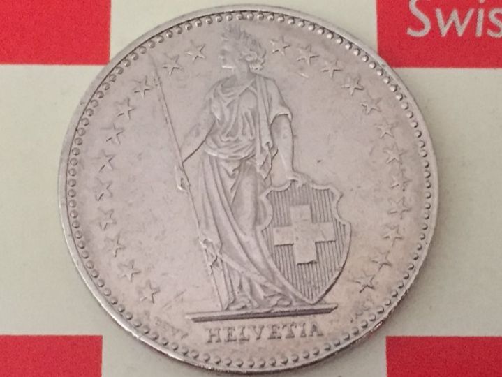 Tutti le monete: 2 Franken 1996 ss-vz – Usato da Elsau venduto da herbybay 1