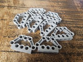 lego 32333 lot de 8 pièces Light Bluish Gray Technic, Pin