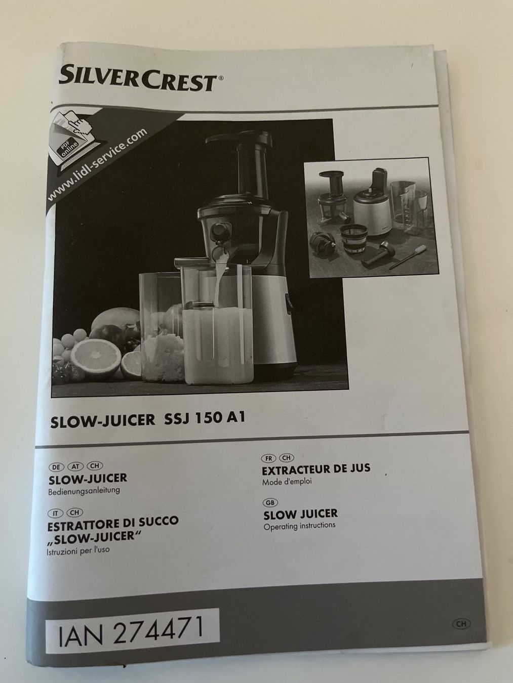 SilverCrest Elettrodomestici da cucina: Extracteur de jus – Nuovo e nell'imballaggio originale da Crissier venduto da bar_rs56 4