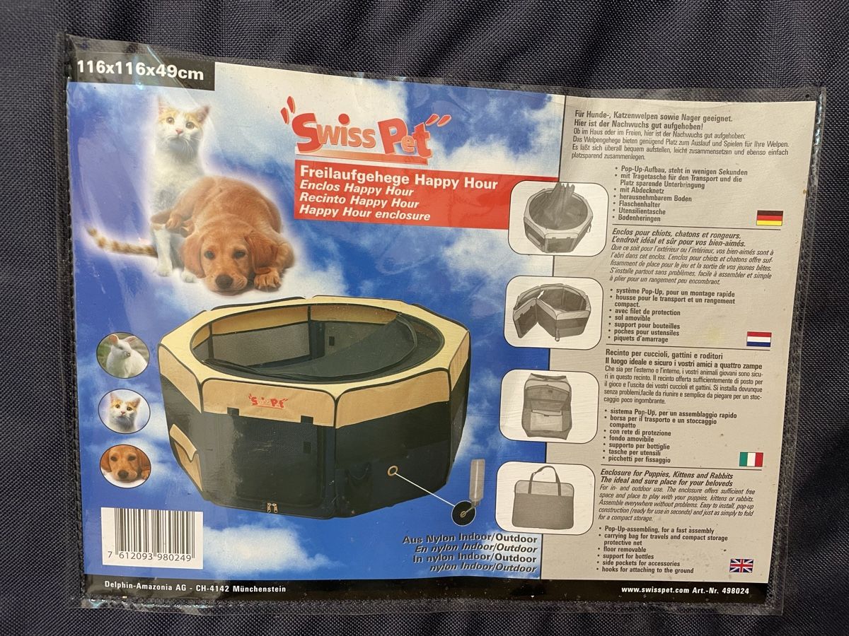 Cucce & Letti: Parque portable pour animaux – Usato da Belmont-Lausanne venduto da tina19512012 1