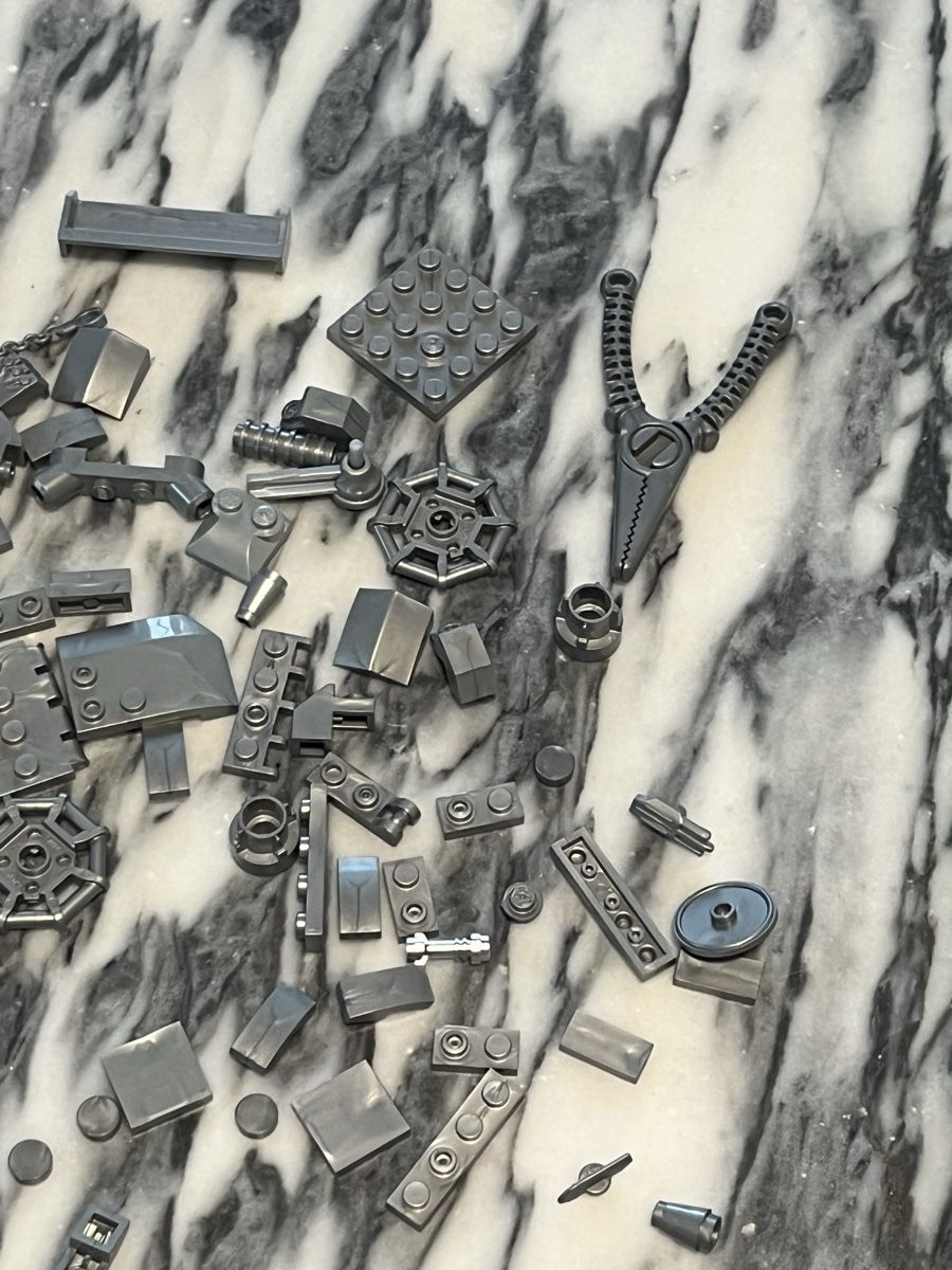 Lego Kit di costruzioni: Lego Bausteine silber – Usato da Reutigen venduto da treu3006 1