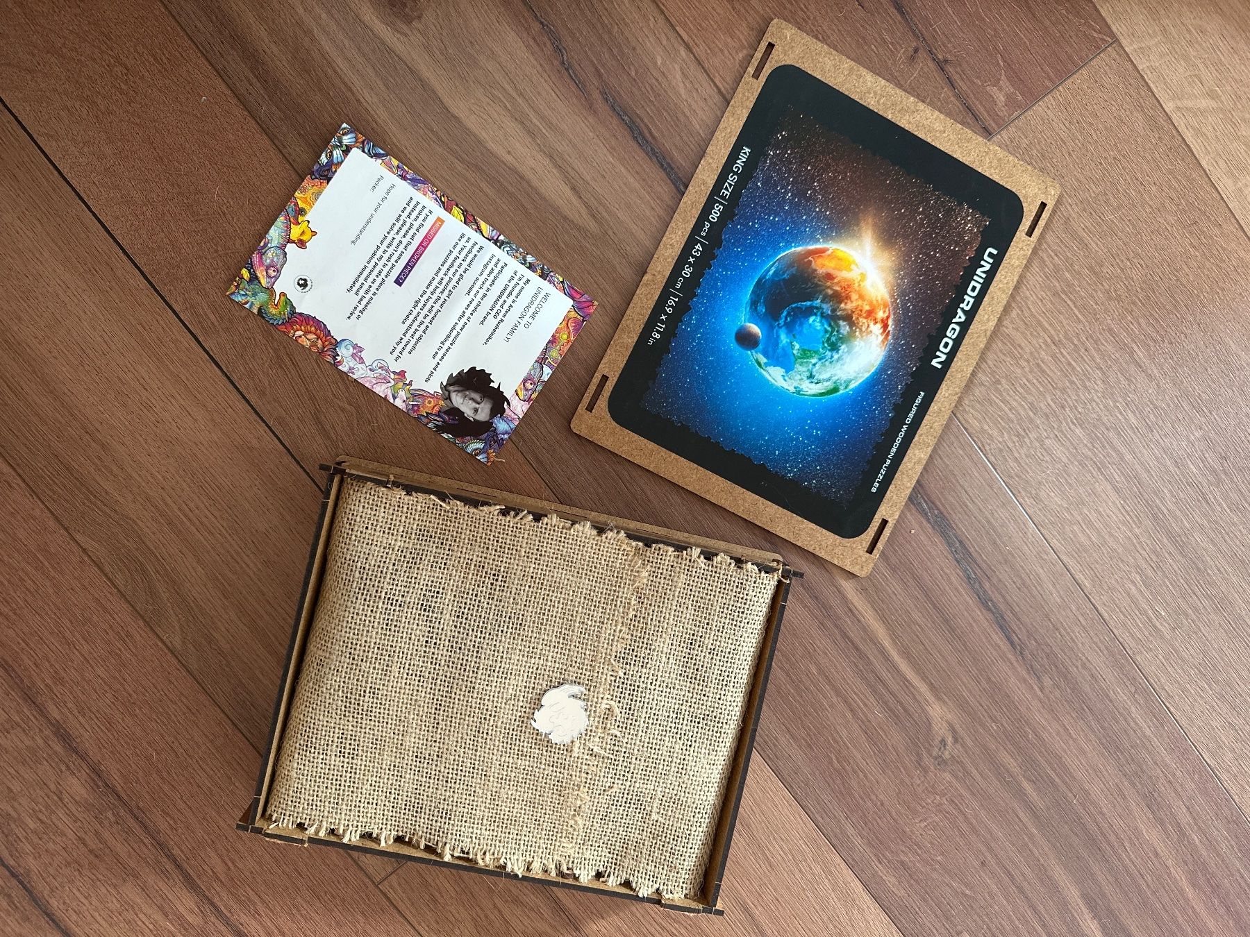 Puzzle: Unidragon Holzpuzzle Planet – Usato da Schellenberg venduto da Naemi 1