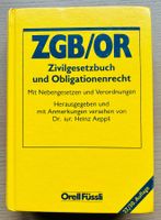 Gesetzestext ZGB/OR Orell Fuessli 27./30. Auflage gebraucht