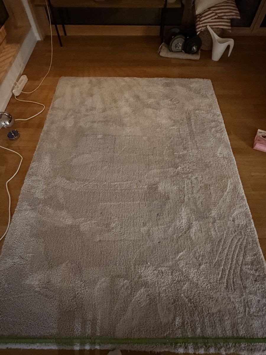 Tapis: Hochflor Teppich grau rechteckig – D'occasion à Bühler par kammera2002