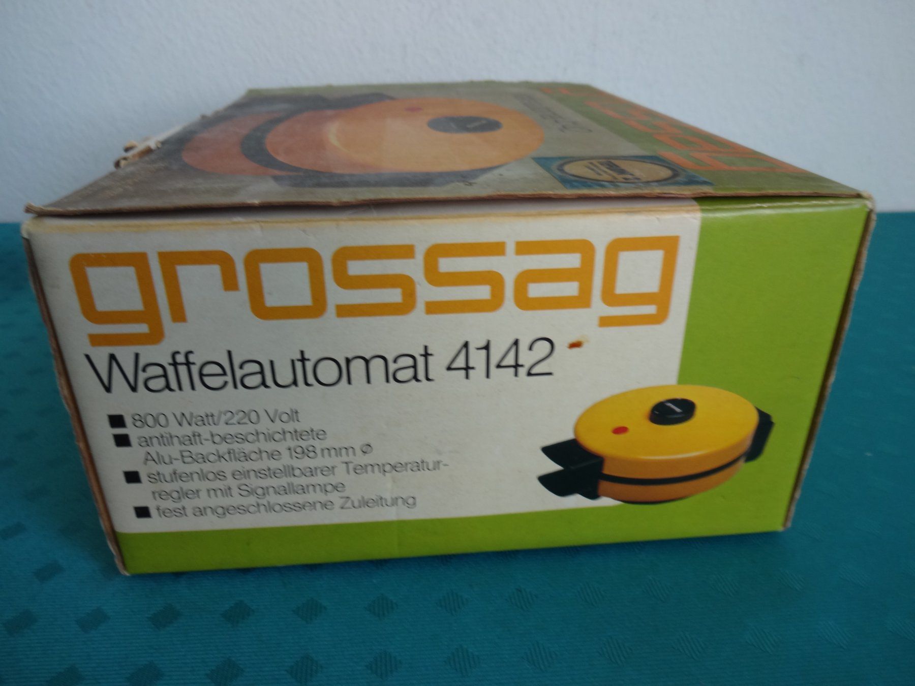 Elettrodomestici da cucina: GROSSAG WAFFELAUTOMAT ; Typ 4142 – Usato da Frauenfeld venduto da Jahy 6