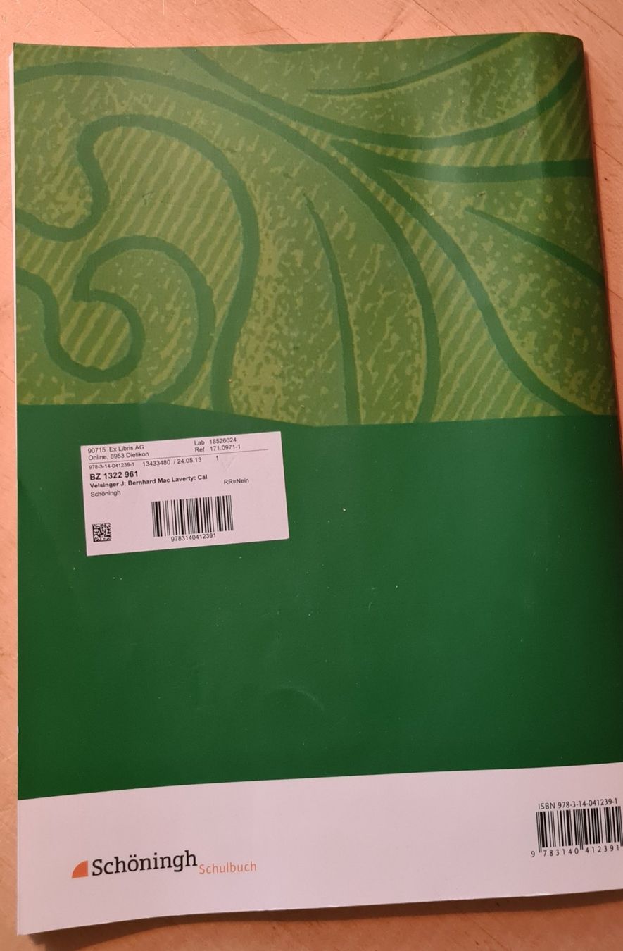 Bücher: Cal, Lehrerausgabe, Gymnasium, Schule – Gebraucht aus Winkel von Tongabonga 1