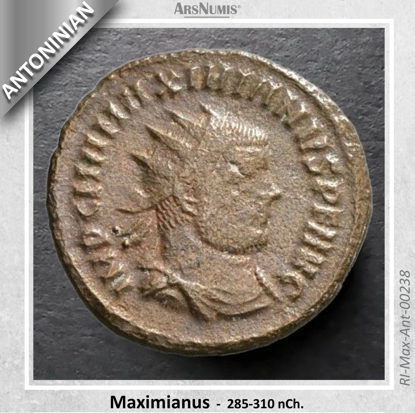 Tutti le monete: Römische Münze - Maximianus – Usato da Oberwil b. Zug venduto da ArsNumis
