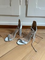 BE MINE - High Heels Sandale silbern 39