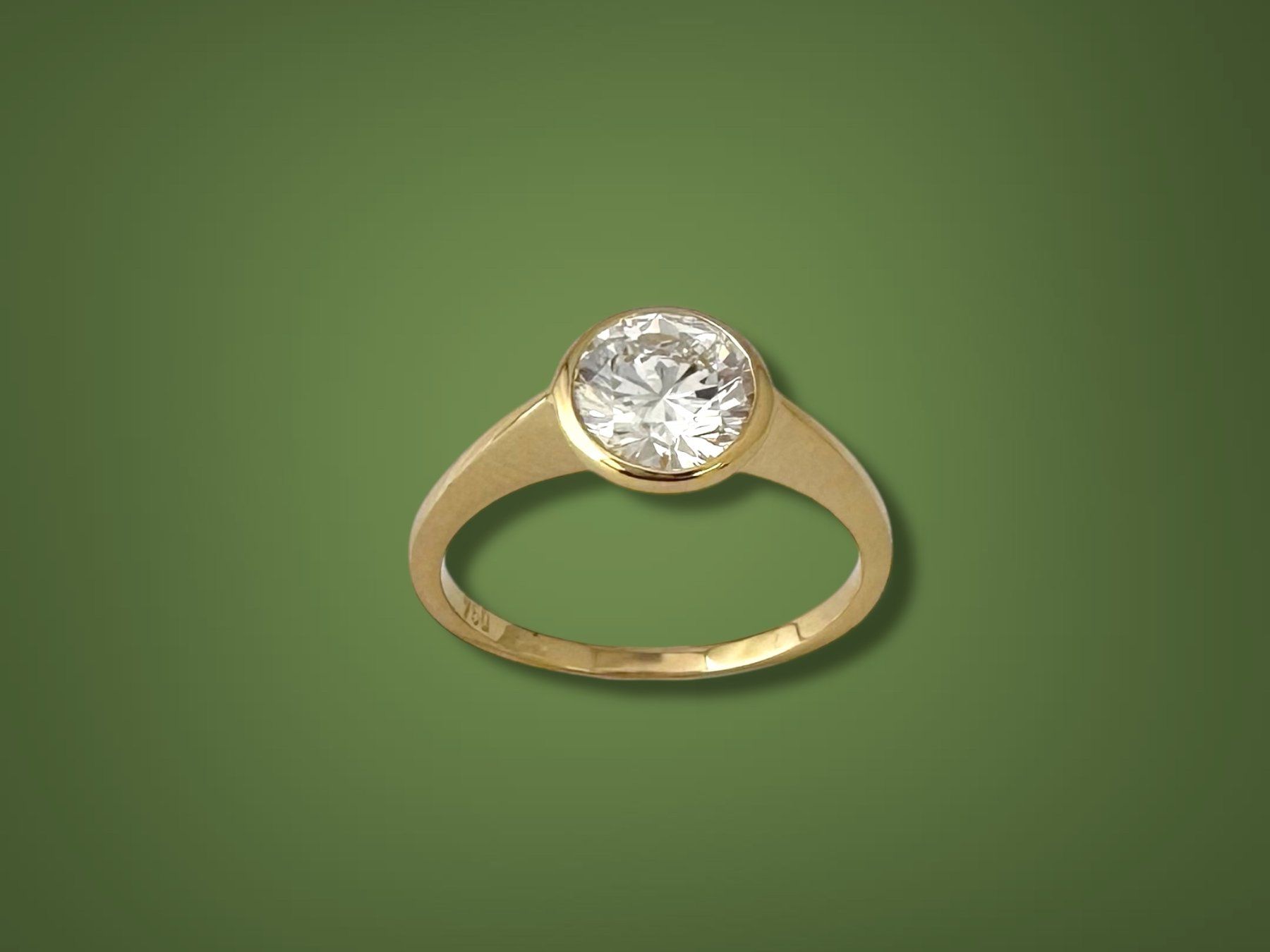 Anelli: PONTI & CIE, Genf, Diamant - Ring, ca. 1.05 ct – Usato da Zuzwil SG venduto da artimmo 3