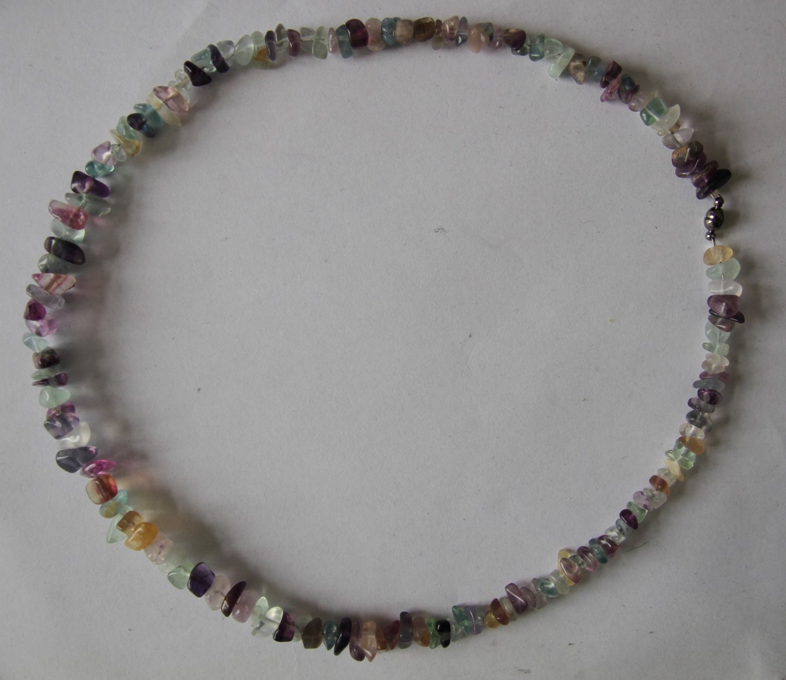 Ketten: NEU: Fluorit Kette Collier Edelstein Schmuck Magnet – Neu (gemäss Beschreibung) aus Matten b. Interl von EdelsteineInterlaken 2