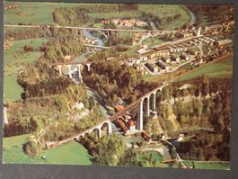 AK ungel. Flugaufnahme Sitterbrücken, St. Gallen