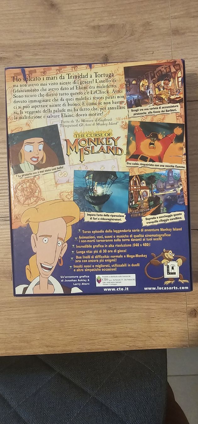 Giochi: The course of monkey island first edition – Usato da Cadenazzo venduto da TanklabsGaming 3