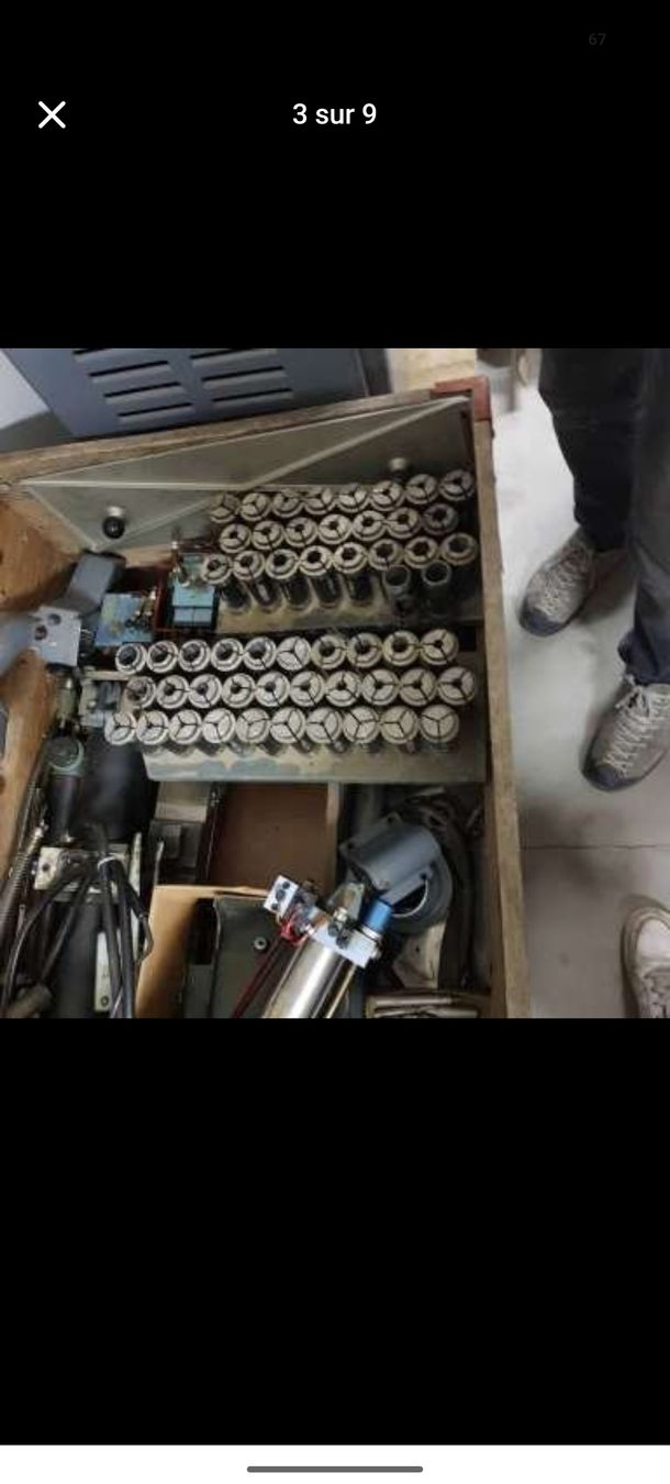 Schaublin Toutes les machines: Tour Schaublin 120 avec accessoires – D'occasion à Venthône par Rooooobert 2