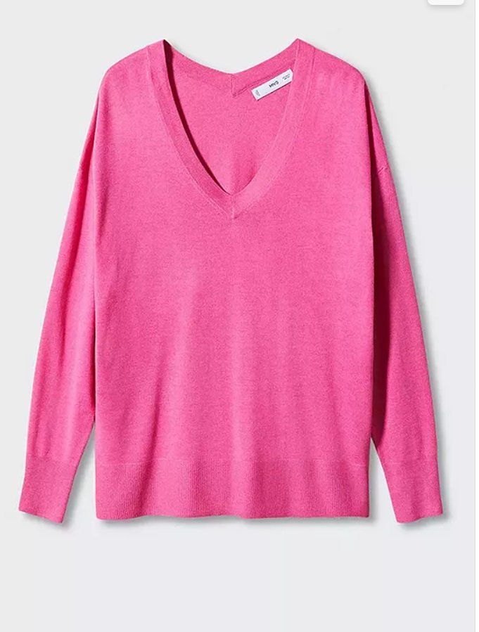 Mango Maglioni & Felpe: Mango Strickpullover, Strick Shirt Pink, Grösse M, neuwertig – Nuovo (secondo la descrizione) da Rotkreuz venduto da beltraum 2