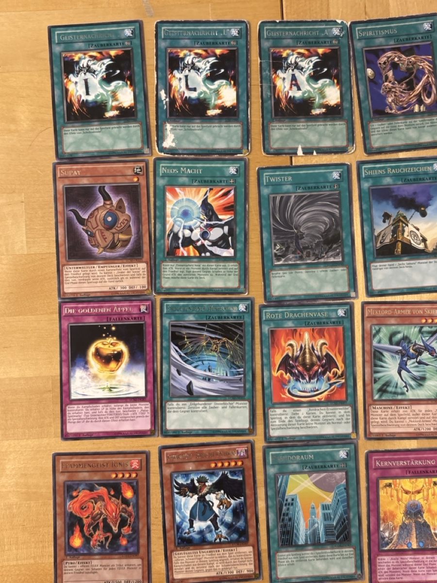Yugioh Carte collezionabili: Yugioh Alte Rare Karten 20x – Usato da Speicherschwendi venduto da YugisKartenKammer 1
