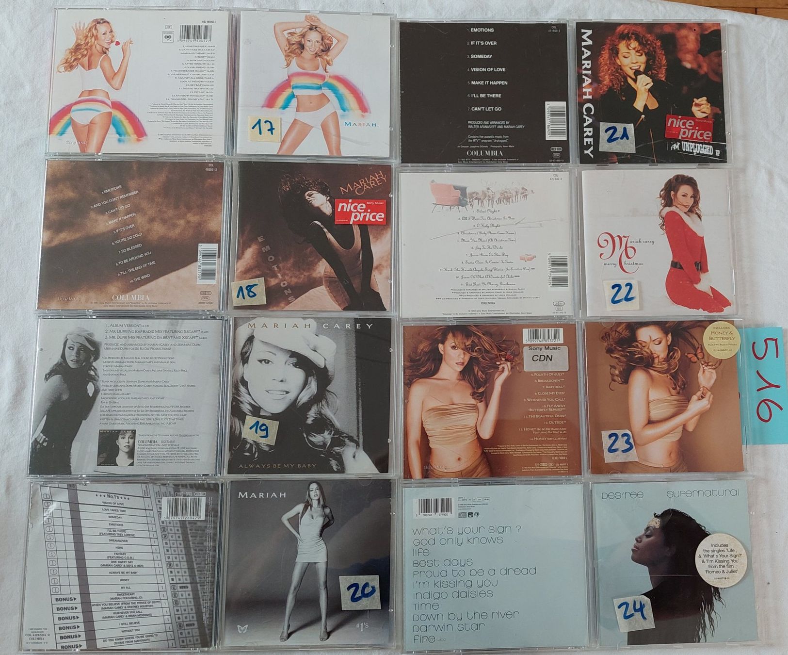 CD: 58 CD Lady Power, auch Einzelne möglich – Usato da Uitikon Waldegg venduto da Smeragol 3