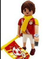 PLAYMOBIL FI?URES 70370 SERIE 18 girls 12 FOOTBALL SUPPORTER